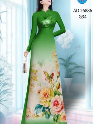 1774227880 461 Vai Ao Dai Hoa In 3D Thiet Ke 2026 AD