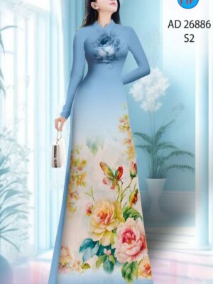 1774227881 378 Vai Ao Dai Hoa In 3D Thiet Ke 2026 AD