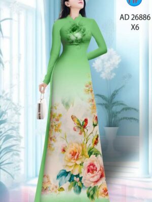 1774227881 501 Vai Ao Dai Hoa In 3D Thiet Ke 2026 AD