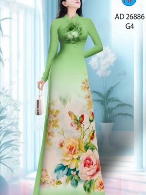1774227882 848 Vai Ao Dai Hoa In 3D Thiet Ke 2026 AD