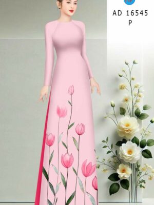 1774401129 545 Vai Ao Dai Hoa Tulip Thiet Ke 2026 AD 16545