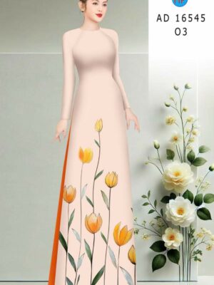 1774401130 860 Vai Ao Dai Hoa Tulip Thiet Ke 2026 AD 16545