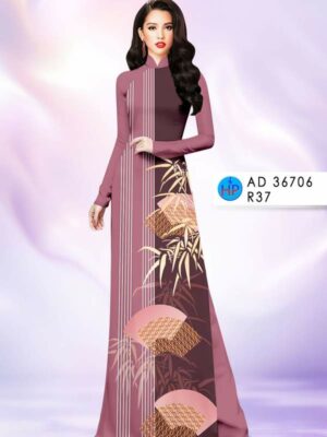 1774488325 648 Vai Ao Dai Hoa In 3D Sang Trong AD 36706