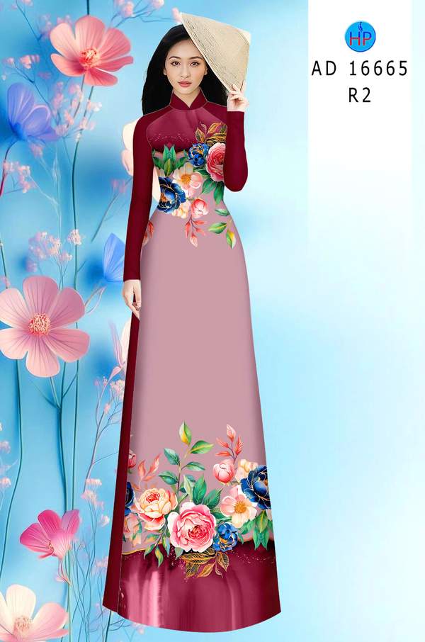 Vải Áo Dài Hoa Hồng Mới Ra AD 16665 6 1774574681 673 Vai Ao Dai Hoa Hong Moi Ra AD 16665