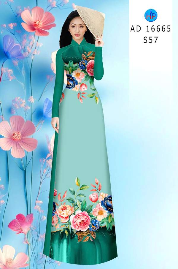 Vải Áo Dài Hoa Hồng Mới Ra AD 16665 12 1774574682 615 Vai Ao Dai Hoa Hong Moi Ra AD 16665