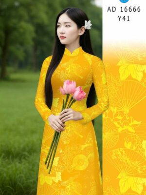 1774575202 253 Vai Ao Dai Hoa In 3D Sang Trong AD 16666