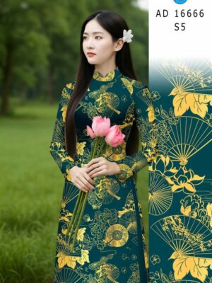 1774575202 358 Vai Ao Dai Hoa In 3D Sang Trong AD 16666