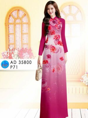 1774835540 588 Vai Ao Dai Hoa Hong Thiet Ke 2026 AD 35800