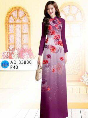 1774835541 739 Vai Ao Dai Hoa Hong Thiet Ke 2026 AD 35800