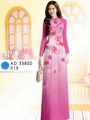 1774835542 268 Vai Ao Dai Hoa Hong Thiet Ke 2026 AD 35800