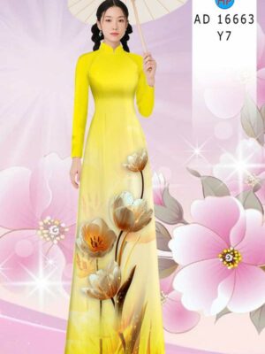 1774921250 593 Vai Ao Dai Hoa In 3D Doc Dao AD 16663