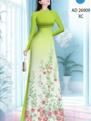 Vải Áo Dài Hoa Hồng Độc Đáo AD 26909 24 1774921618 308 Vai Ao Dai Hoa Hong Doc Dao AD 26909