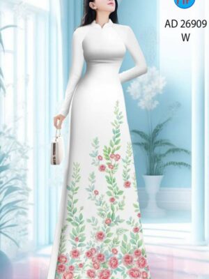Vải Áo Dài Hoa Hồng Độc Đáo AD 26909 26 1774921618 504 Vai Ao Dai Hoa Hong Doc Dao AD 26909