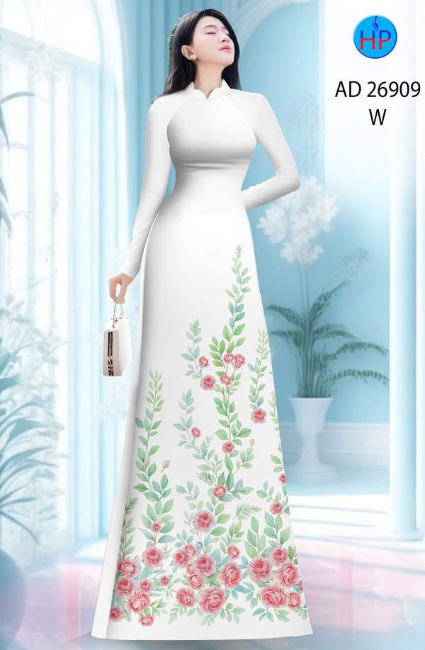 Vải Áo Dài Hoa Hồng Độc Đáo AD 26909 7 1774921618 504 Vai Ao Dai Hoa Hong Doc Dao AD 26909