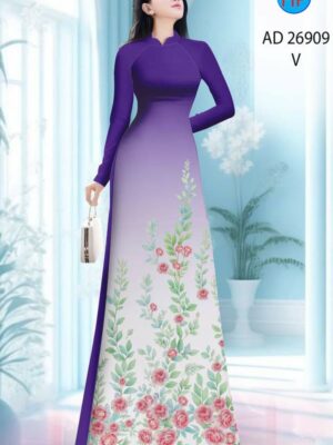 Vải Áo Dài Hoa Hồng Độc Đáo AD 26909 22 1774921618 898 Vai Ao Dai Hoa Hong Doc Dao AD 26909