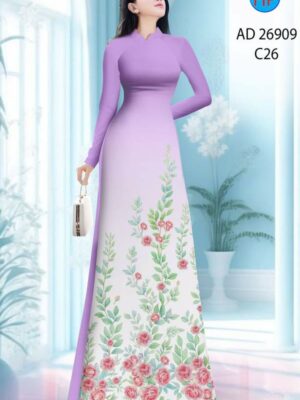 Vải Áo Dài Hoa Hồng Độc Đáo AD 26909 29 1774921619 695 Vai Ao Dai Hoa Hong Doc Dao AD 26909