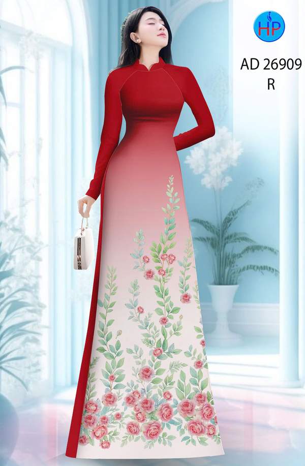 Vải Áo Dài Hoa Hồng Độc Đáo AD 26909 20 1774921620 400 Vai Ao Dai Hoa Hong Doc Dao AD 26909
