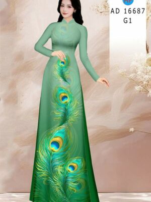 1775093360 687 Vai Ao Dai Hoa In 3D Doc Dao AD 16687