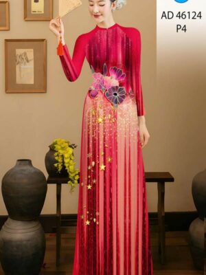1775176243 537 Vai Ao Dai Hoa In 3D Doc Dao AD 46124