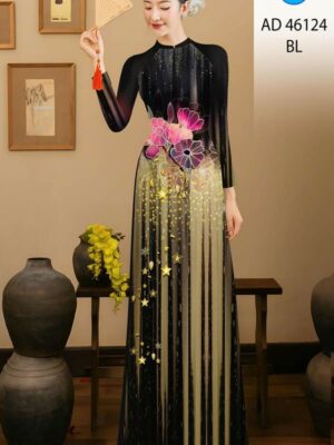 1775176244 414 Vai Ao Dai Hoa In 3D Doc Dao AD 46124
