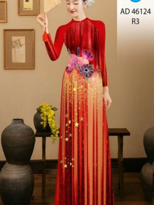 1775176244 42 Vai Ao Dai Hoa In 3D Doc Dao AD 46124