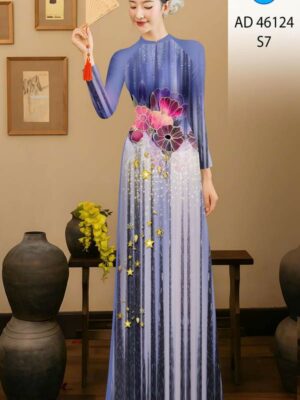 1775176244 568 Vai Ao Dai Hoa In 3D Doc Dao AD 46124