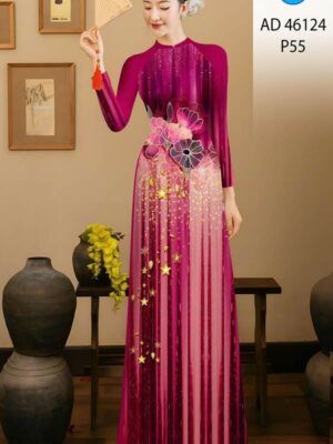 1775176244 672 Vai Ao Dai Hoa In 3D Doc Dao AD 46124