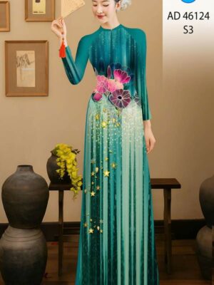 1775176245 456 Vai Ao Dai Hoa In 3D Doc Dao AD 46124