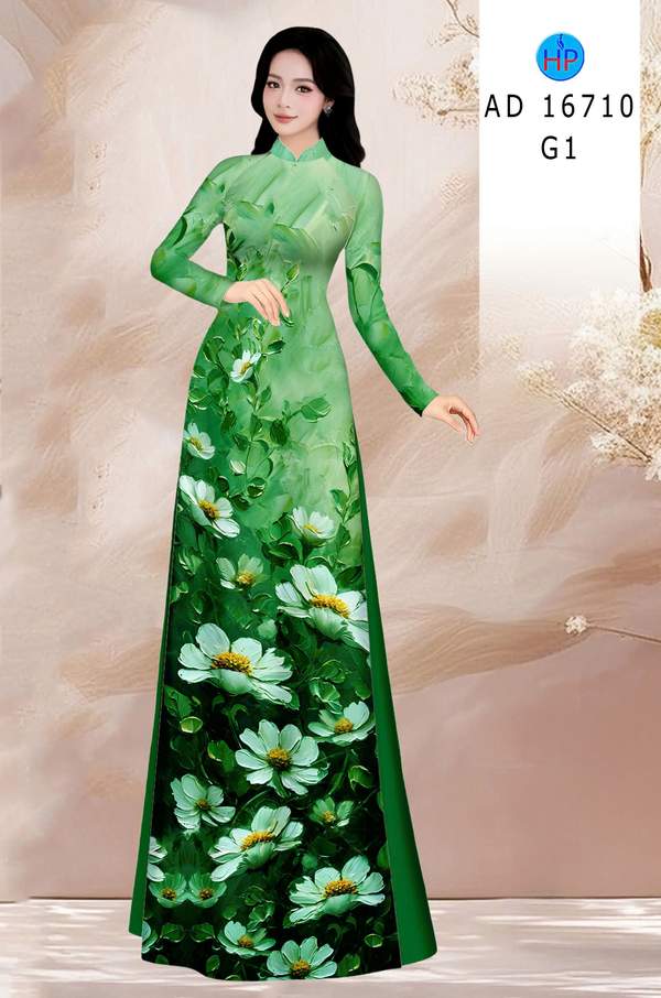 Vải Áo Dài Hoa Cúc Độc Đáo AD 16710 13 1775611200 284 Vai Ao Dai Hoa Cuc Doc Dao AD 16710