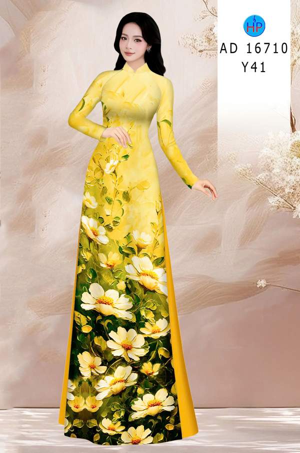Vải Áo Dài Hoa Cúc Độc Đáo AD 16710 10 1775611200 790 Vai Ao Dai Hoa Cuc Doc Dao AD 16710