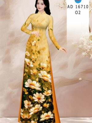Vải Áo Dài Hoa Cúc Độc Đáo AD 16710 36 1775611201 665 Vai Ao Dai Hoa Cuc Doc Dao AD 16710