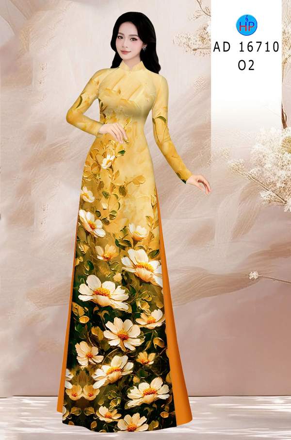Vải Áo Dài Hoa Cúc Độc Đáo AD 16710 18 1775611201 665 Vai Ao Dai Hoa Cuc Doc Dao AD 16710