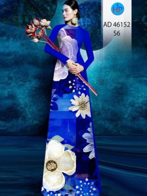 1775696383 598 Vai Ao Dai Hoa In 3D Sang Trong AD 46152