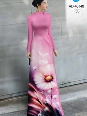 1775696728 943 Vai Ao Dai Hoa In 3D Thiet Ke 2026 AD
