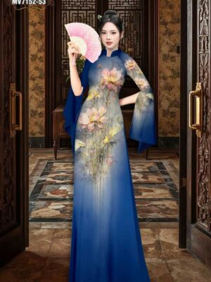 1776129915 844 Vai Ao Dai Hoa In 3D Vua Ra AD MV7152