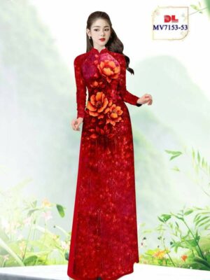 1776214602 128 Vai Ao Dai Hoa In 3D Sang Trong AD MV7153