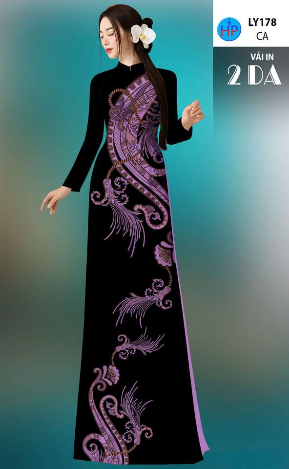 Vải Áo Dài Hoa Văn Vừa Ra AD LY178 5 1776304591 355 Vai Ao Dai Hoa Van Vua Ra AD LY178