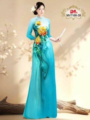 Vải Áo Dài Hoa In 3D Thu Hút AD MV7166 10 1776304863 74 Vai Ao Dai Hoa In 3D Thu Hut AD MV7166
