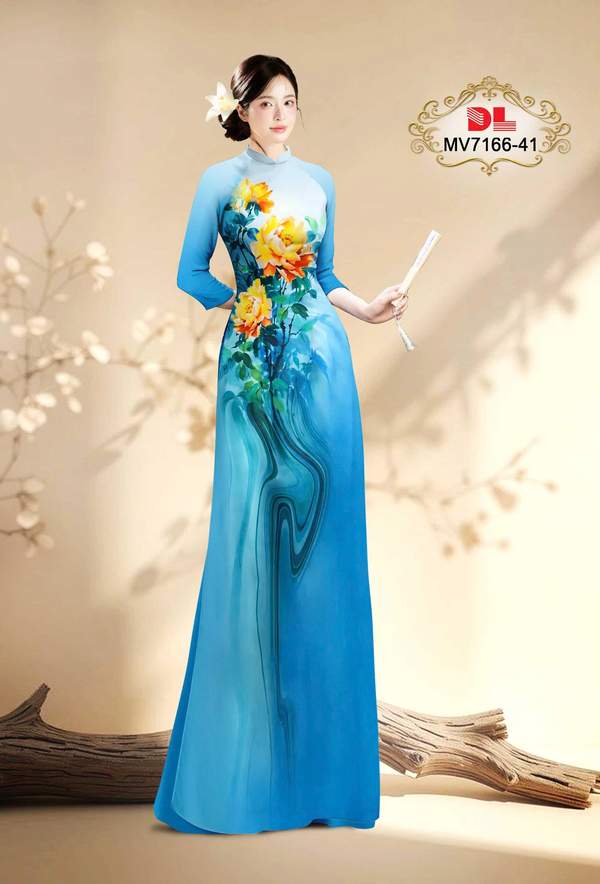 Vải Áo Dài Hoa In 3D Thu Hút AD MV7166 5 1776304863 787 Vai Ao Dai Hoa In 3D Thu Hut AD MV7166