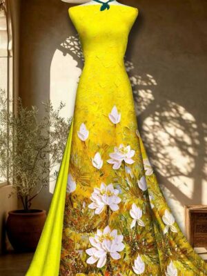 Vải Áo Dài Hoa Sen Độc Đáo AD MV7175 15 1776305283 165 Vai Ao Dai Hoa Sen Doc Dao AD MV7175