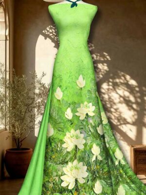 Vải Áo Dài Hoa Sen Độc Đáo AD MV7175 23 1776305284 82 Vai Ao Dai Hoa Sen Doc Dao AD MV7175