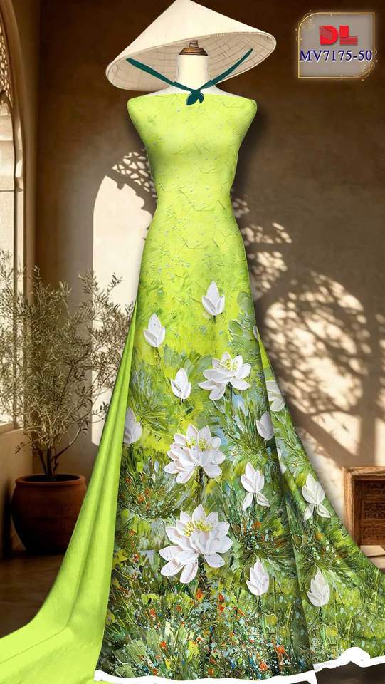 Vải Áo Dài Hoa Sen Độc Đáo AD MV7175 8 1776305284 846 Vai Ao Dai Hoa Sen Doc Dao AD MV7175