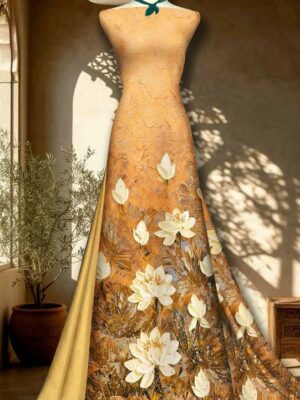 Vải Áo Dài Hoa Sen Độc Đáo AD MV7175 20 1776305284 899 Vai Ao Dai Hoa Sen Doc Dao AD MV7175