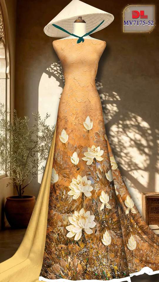 Vải Áo Dài Hoa Sen Độc Đáo AD MV7175 9 1776305284 899 Vai Ao Dai Hoa Sen Doc Dao AD MV7175