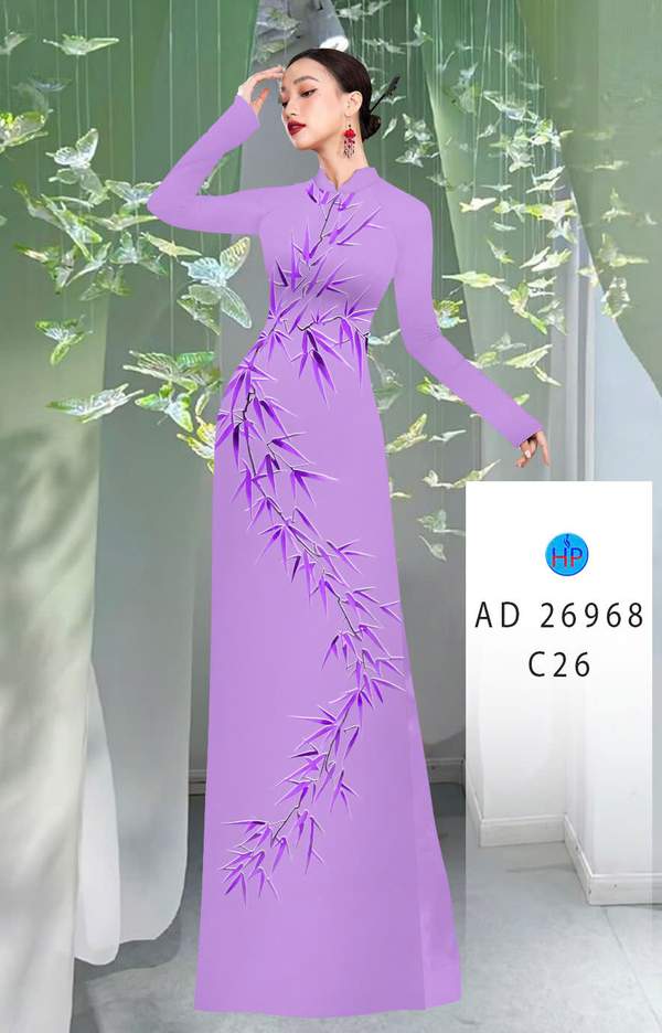 Vải Áo Dài Hoa In 3D Độc Đáo AD 26968 8 1776648372 372 Vai Ao Dai Hoa In 3D Doc Dao AD 26968