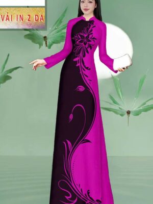 1776907012 415 Vai Ao Dai Hoa In 3D Doc Dao AD MT182