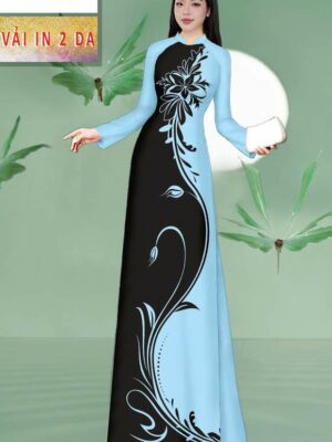 1776907012 697 Vai Ao Dai Hoa In 3D Doc Dao AD MT182