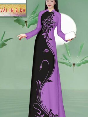 1776907013 118 Vai Ao Dai Hoa In 3D Doc Dao AD MT182