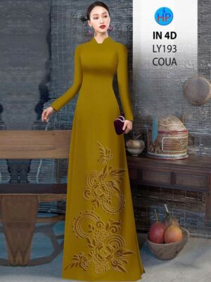 1777081602 981 Vai Ao Dai Hoa In Chim 4D Doc Dao AD