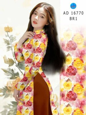 1777423923 2 Vai Ao Dai Hoa Hong Deu Moi Ra AD 16770